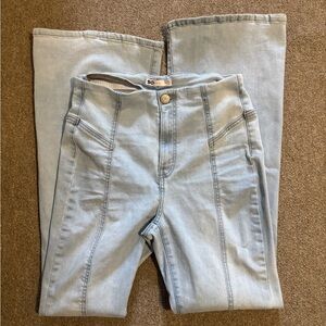 SO Women's Light Blue Bootcut Jeans